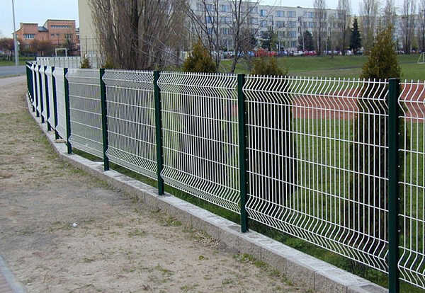 Ограждение 3д сетка высотой 1500 мм